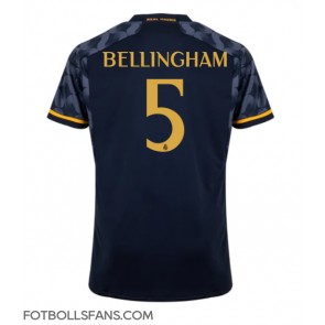 Real Madrid Jude Bellingham #5 Replika Bortatröja 2023-24 Kortärmad